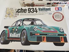 Tamiya 1/12 Porsche 934 Vaillant Model Kit (Missing Part)