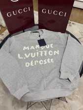 LV Mens Jumper Grey NEXT DAY