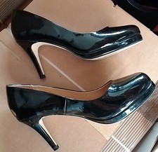 JOHN LEWIS SIZE 5 BLACK PATENT