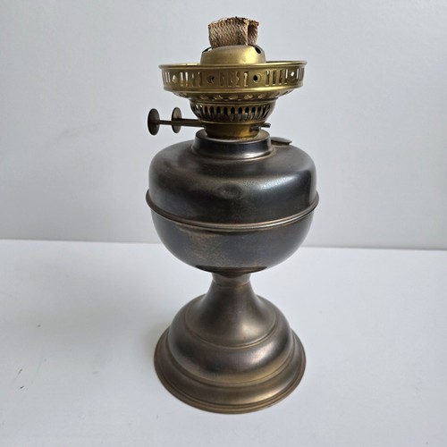 Vintage duplex oil lamp brass - duplex,
