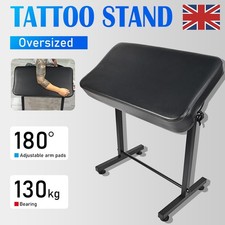 Large Panel Tattoo Rest Full Armrest Tattoo Stand Adjustable Height 130kg Load