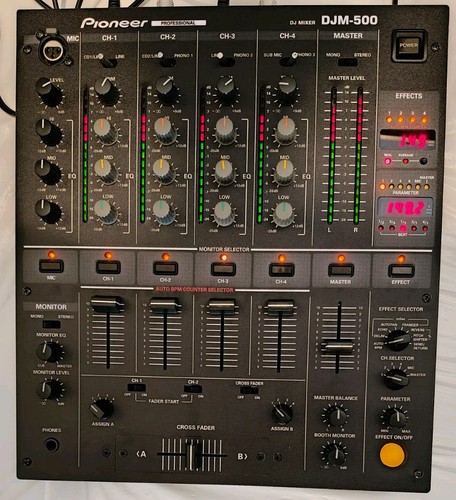 Pioneer djm 500 serviced - djm,
