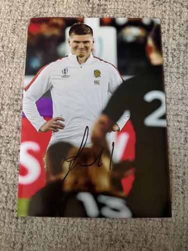 Owen farrell signed - signed, a4