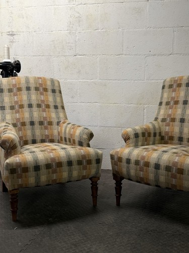 Pair french armchairs - pair, in