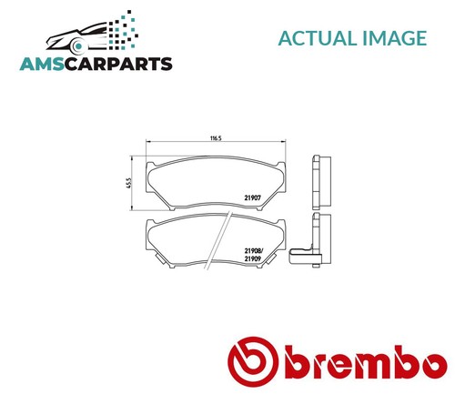 Brake pads set braking - braking, pad