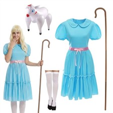 Adults Shepherdess Blue Dress