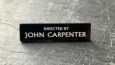 John Carpenter "Directed by"