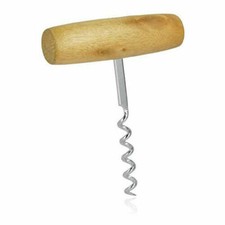 Vintage Style Wood/Steel Wine