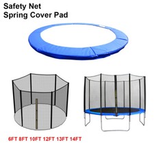 Trampoline Safety Net Replacement Spring Cover Padding Surround Pad Ladder