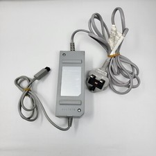 Nintendo Wii Power Supply RVL-002 Original Plug UK 3 Pin Genuine Cable
