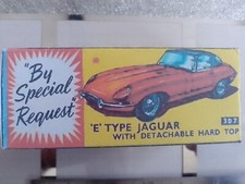Corgi 307 'E' Type Jaguar Reproduction /Replica Box