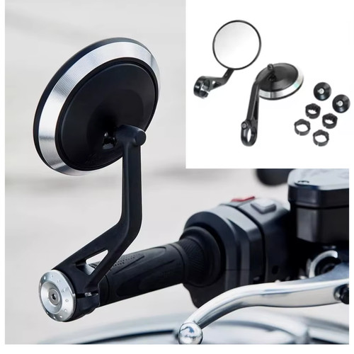 Motorcycle bar end rearview - motorcycle,