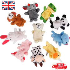 10x finger puppets - finger, set