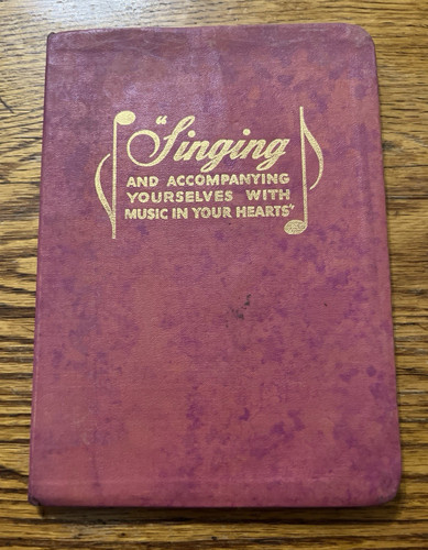 Singing and accompanying - singing,