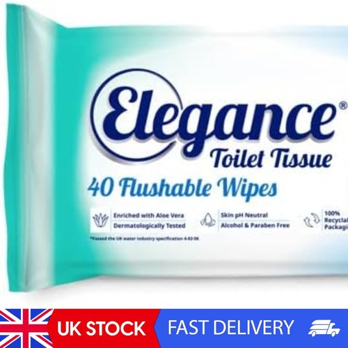 Toilet tissue flushable - flushable, wet