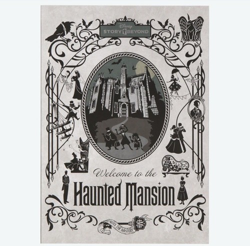 Haunted mansion illustrated - mansion,