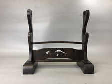 Y7353 OKIMONO wooden Samurai