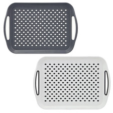 2x Serving Tray Anti Slip