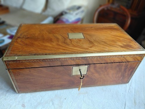 Large georgian flamed mahogany - georgian,