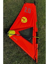 Goya Surf 2.0m sail +  mast + boom + ext windsurfing rig complete