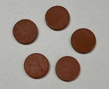 Ball Valve Washers Cistern Toilet Overflow Brass Arm 1/2" 13mm Orange Pack of 5