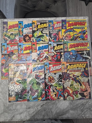 Marvel comics rampage starring - marvel,