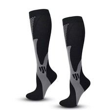 NHS COMPRESSION FLIGHT SOCK TRAVEL ANTI SWELLING FATIGUE SPORT SUPPORT STOCKINGS