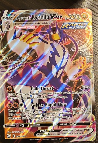 Rapid strike urshifu vmax - urshifu,
