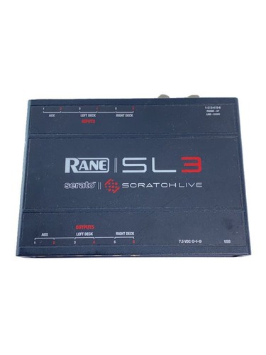 Rane sl3 serato - serato, live