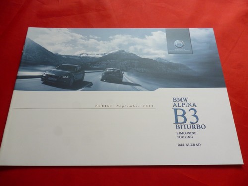 2013 bmw alpina biturbo f30 - bmw,
