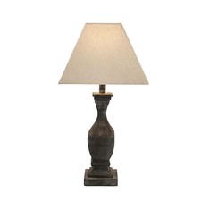 Tall Lekythos Table Lamp Grey