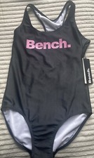 Black swimming costume, Bench