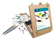 Wooden Artist Easel Art Set