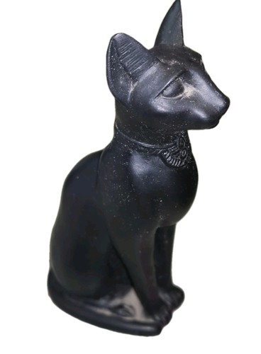 Vintage black carved egyptian - vintage,