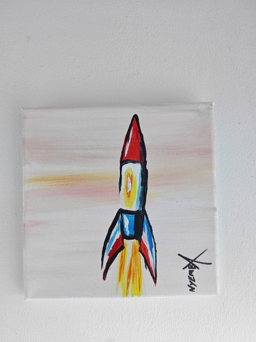 Original acrylic painting - original,