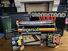 Game Console Bundle - Ingersol, Grandstand And Xbox Colour Monitor
