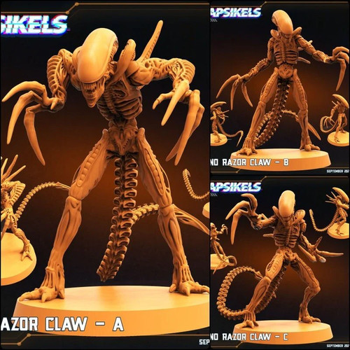 Alien razor claw miniature - alien,