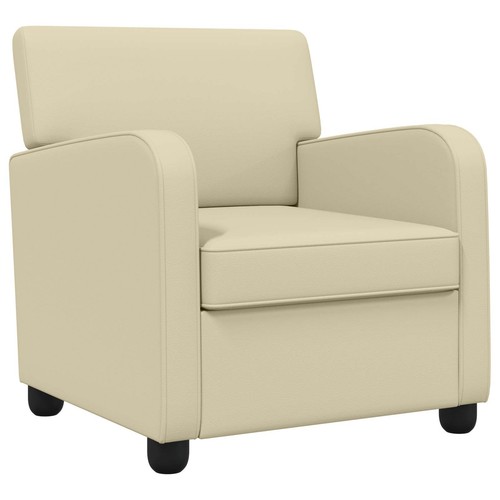 Armchair faux leather modern - faux,