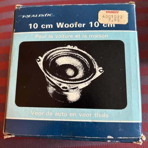 Radio shack woofer - radio,
