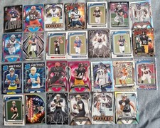 Topps/Panini Rookie Card Lot Nfl Nix,Bowers,Nabers,Corum,Mcconkey Etc