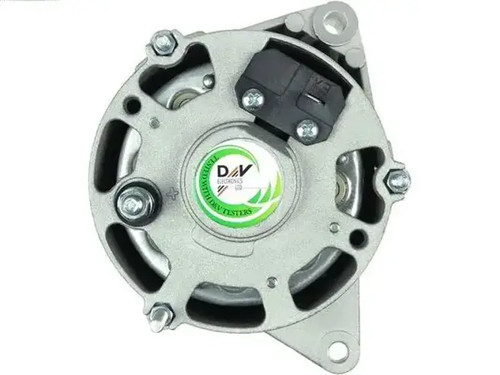 Alternator with belt - , pulley