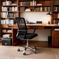 Office Chair Ergonomic Desk Height Adjustable Chair Home Swivel Computer Chairs