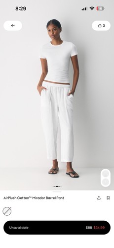 Aritzia mirador barrel pants - aritzia,