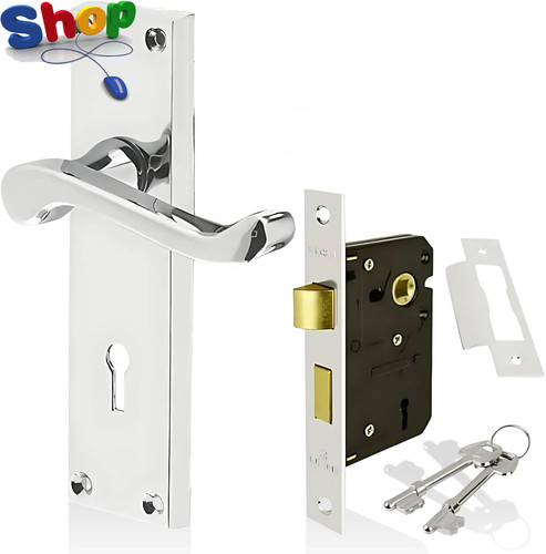 Victorian scroll locking lever - scroll,