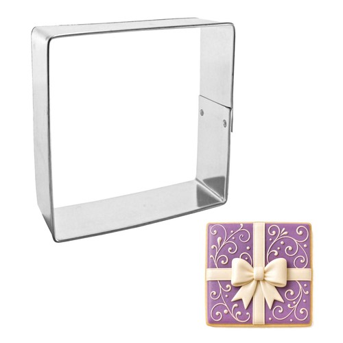 Square cookie cutter metal - square, 3''