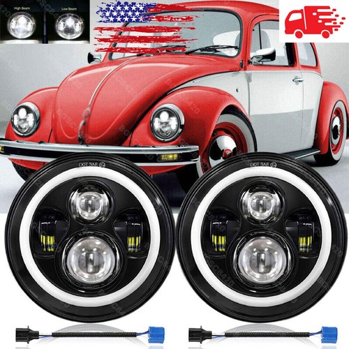 Pair 7inch round led - 7inch,