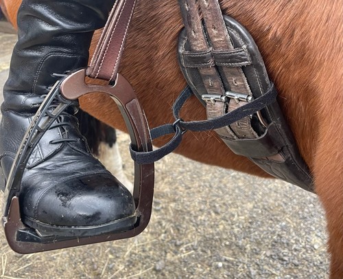 Pair stirrup girth straps - pair,