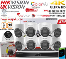 HIKVISION 4K 8MP POE CCTV NVR