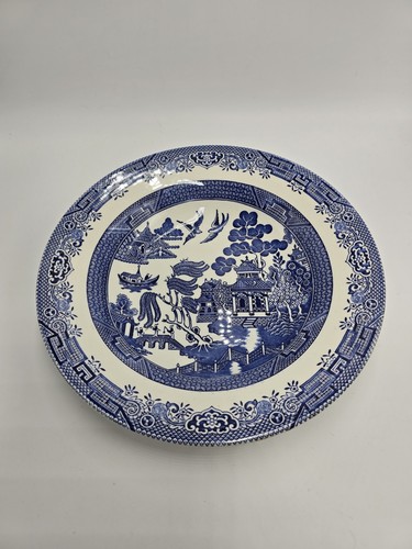 Churchill blue willow shallow - blue,