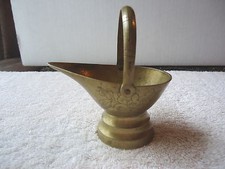 Vintage Small Brass Coal